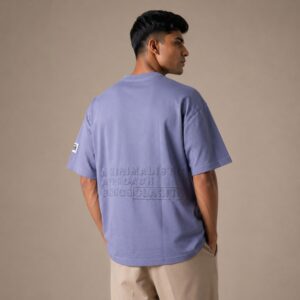 Core Minimalist Oversized T-Shirt – Lavender